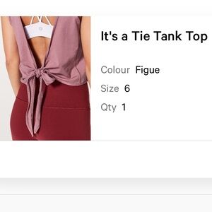 It’s a Tie Tank Top - Figue
